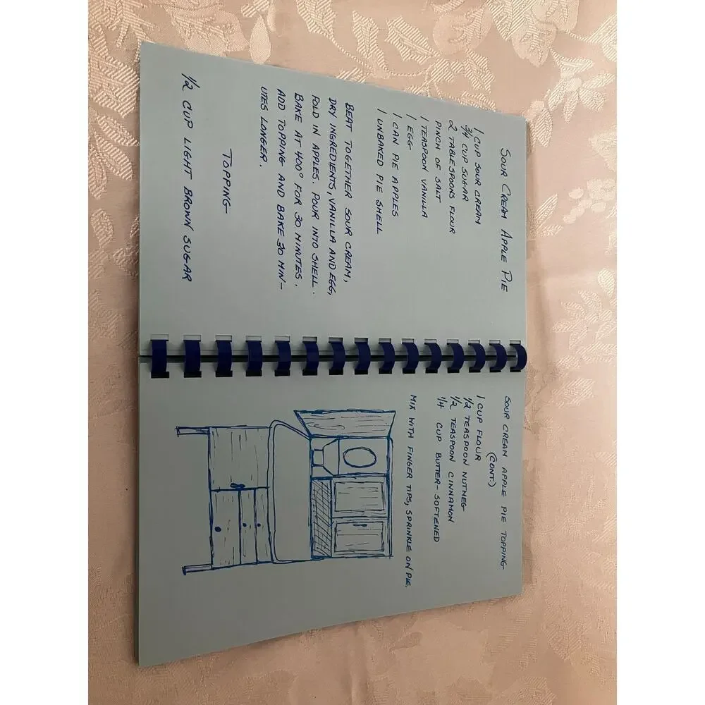 The Sisters Favorite Recipes Tea Room Cookbook Orange Park FL Spiral Vintage